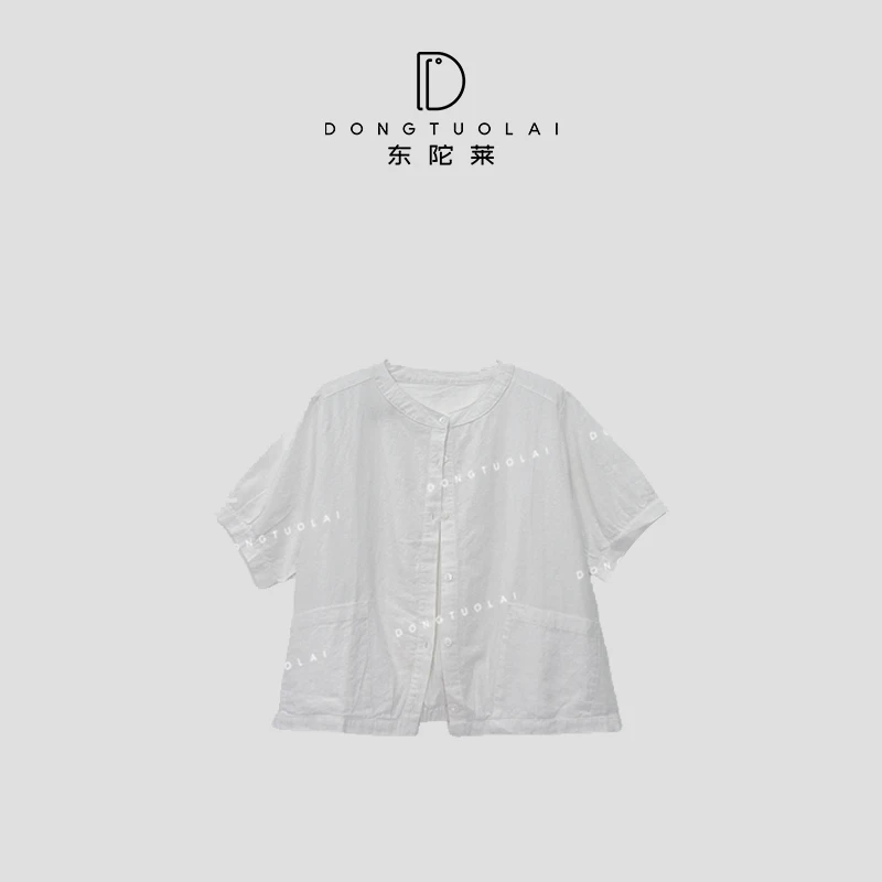 《阳光小镇》衬衫气质常规款休闲百搭休闲宽松针织春季时尚长袖春夏