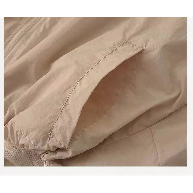 时尚男女通用美式宽松300斤可穿连帽抽绳无袖冲锋衣款式休闲外套