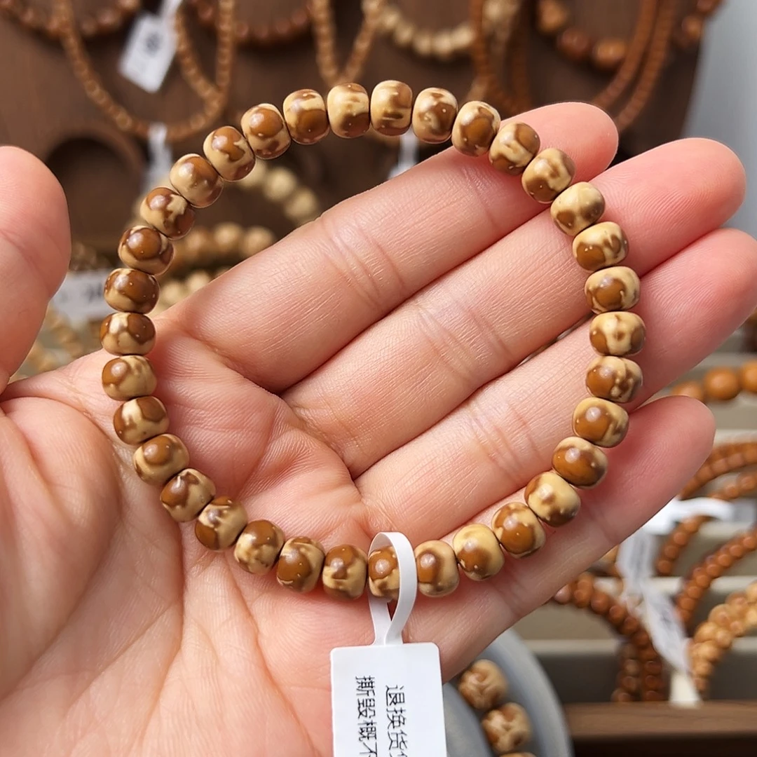 紫金鼠手串紫金鼠鼠尖纯肉单圈手串7.5mm