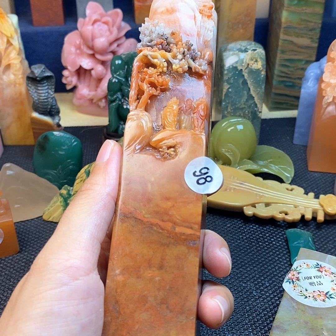 老挝石篆刻篆刻作品展