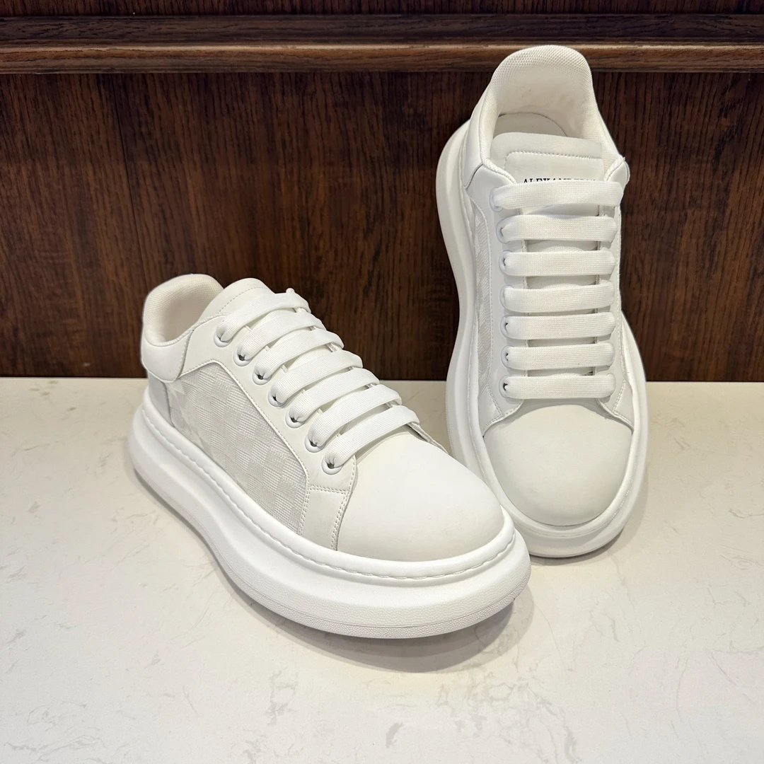 【你的潮鞋】欧洲站男士2025春季新款个性小白时尚休闲百搭板鞋