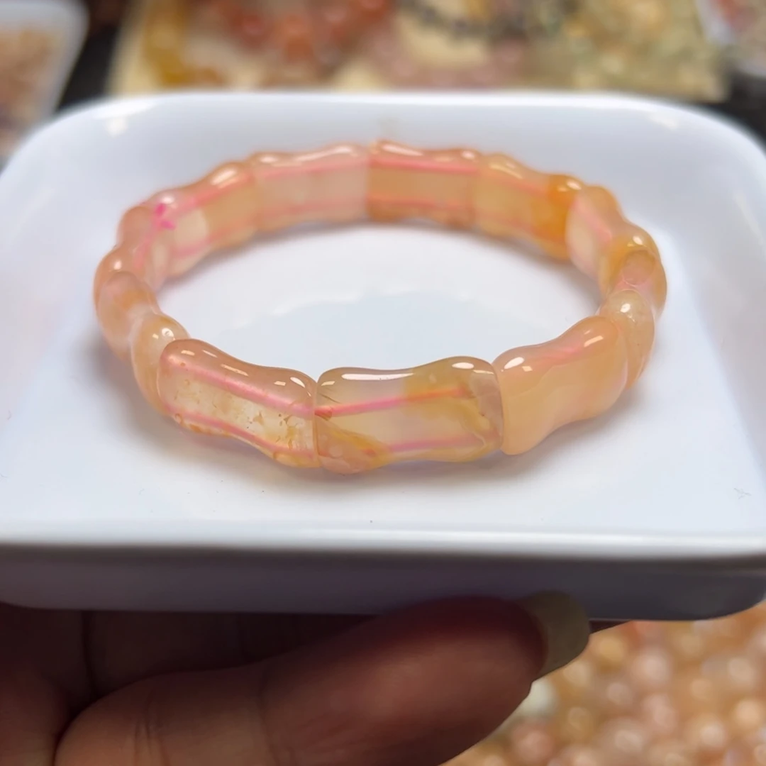 未镶嵌玛瑙/玉髓珠宝半成品