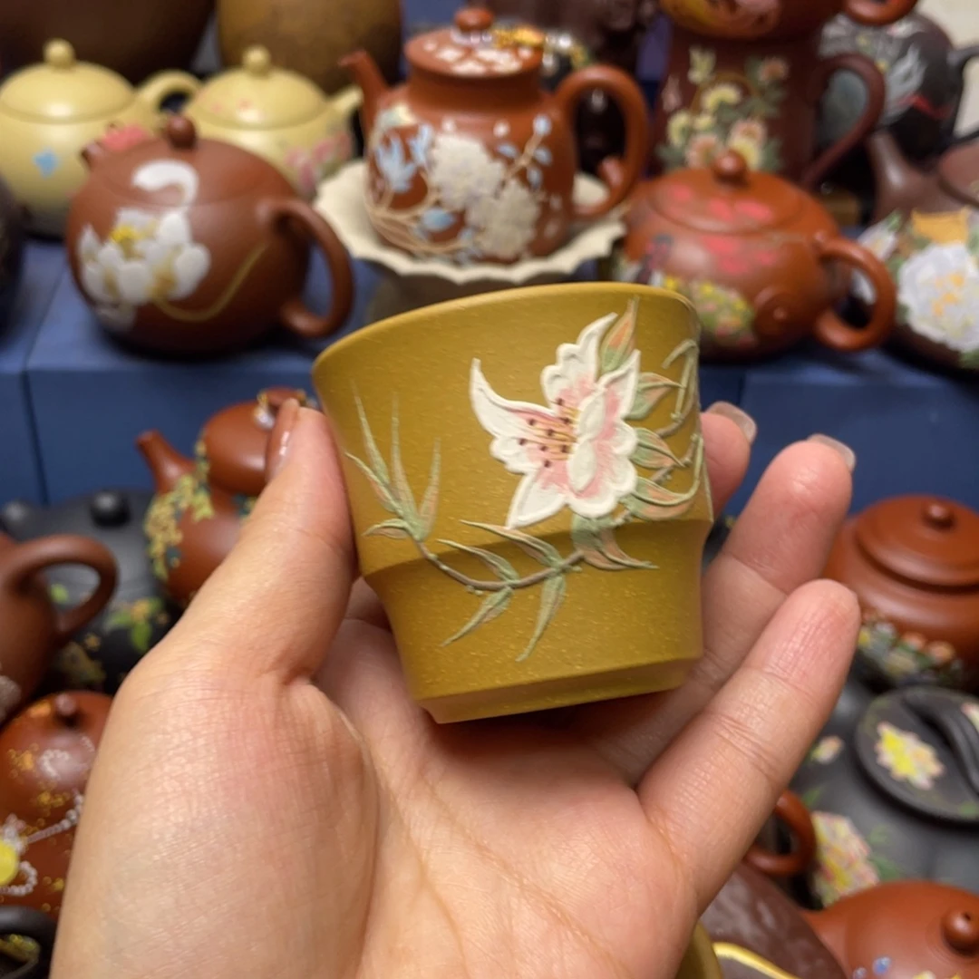 茶杯紫砂紫砂主人杯80cc