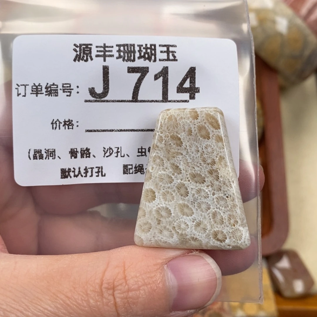 硅化玉颈饰未镶嵌*‍****