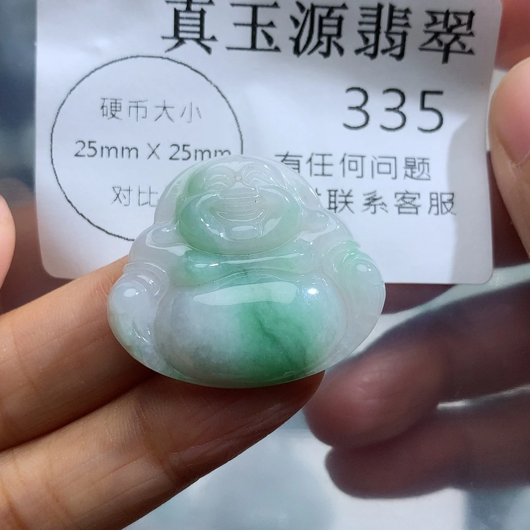 翡翠未镶嵌颈饰335