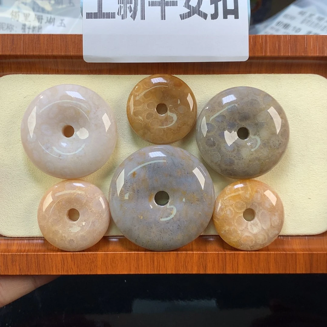 【闪购商品】颈饰未镶嵌硅化珊瑚（珊瑚玉）9号上新单价10米
