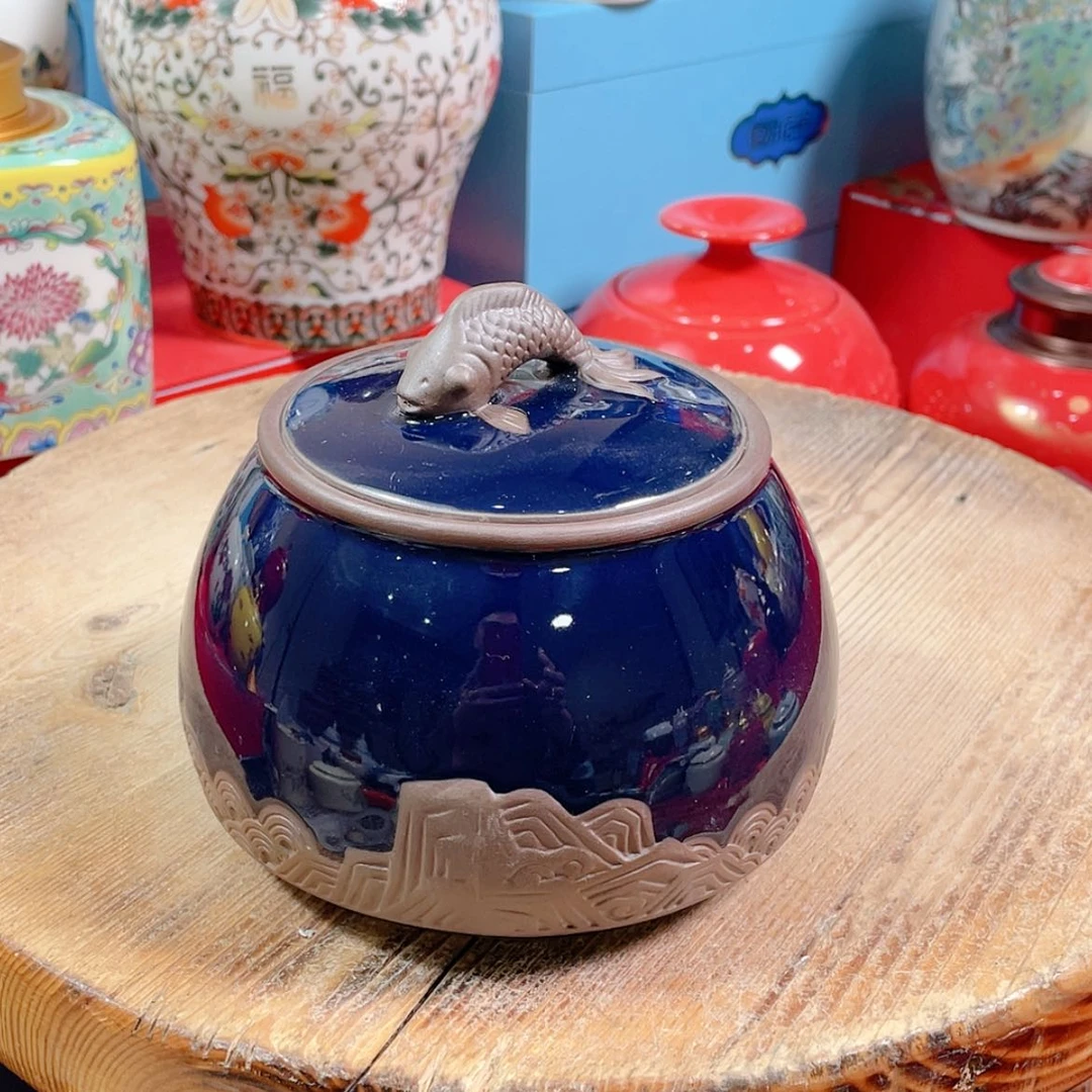 【闪购商品】罐陶瓷茶叶罐密封罐