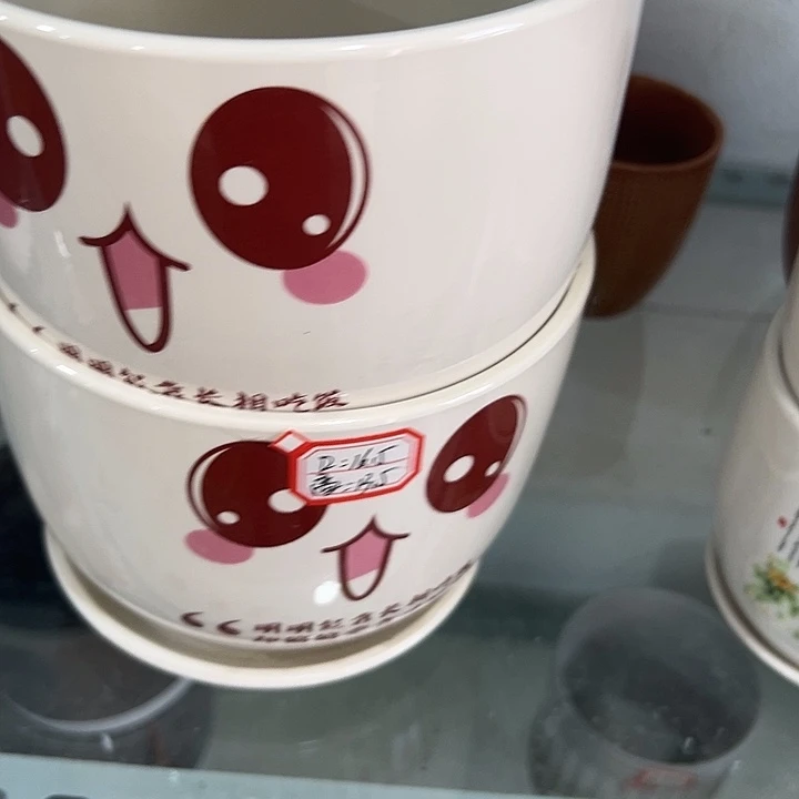 微瑕陶瓷花盆满9.9发