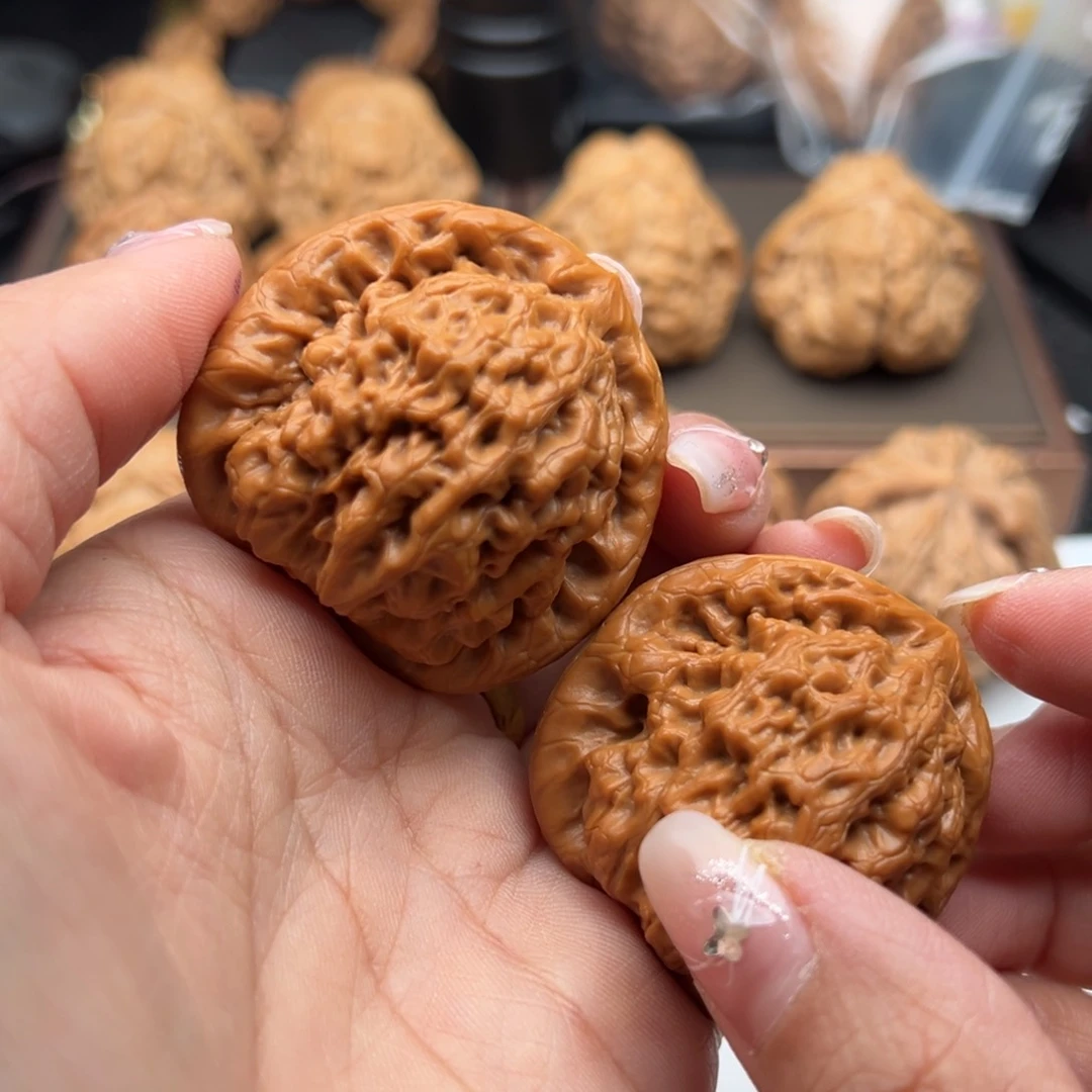 文玩核桃把件金公子44