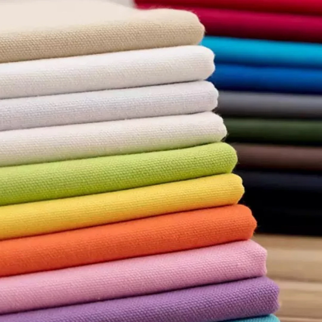 全棉帆布面料箱包面料手袋面料厂家直销活性染 色帆布