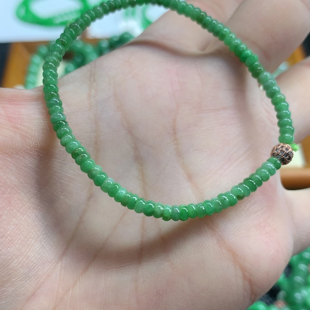 未镶嵌手链翡翠翡翠