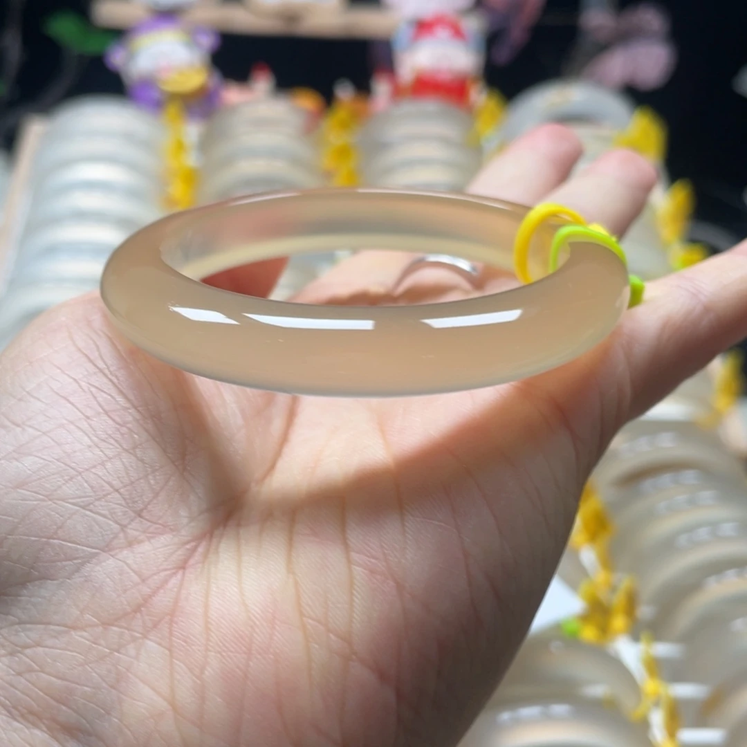⁷****玛瑙/玉髓未镶嵌手镯