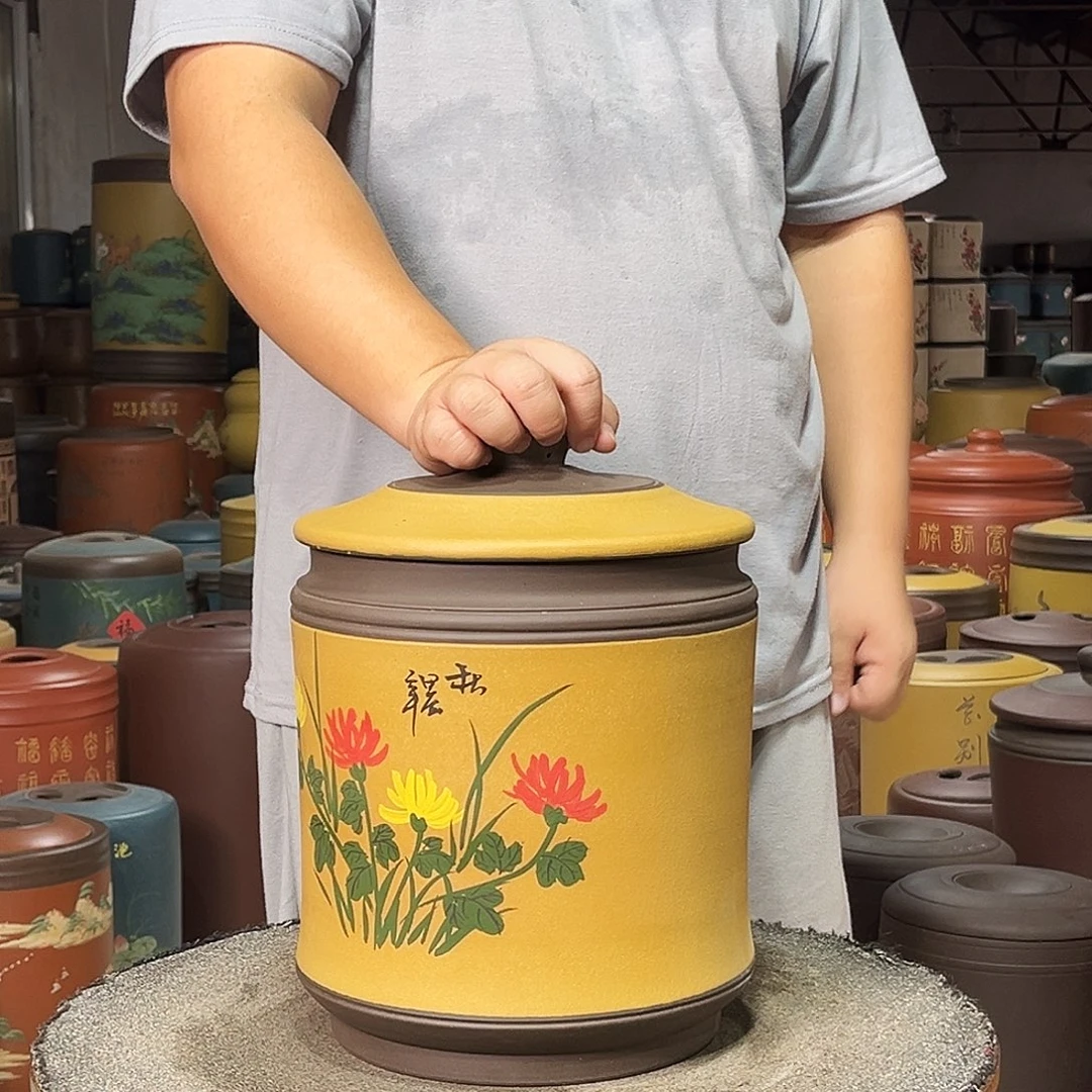 紫砂茶叶罐茶叶罐