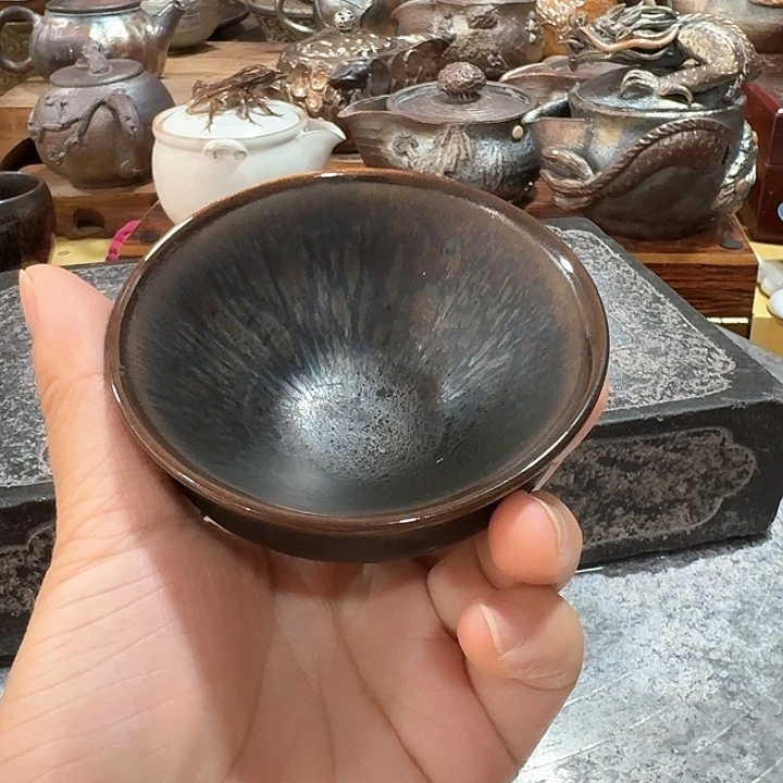 主人杯子哈，瓷。。品茗