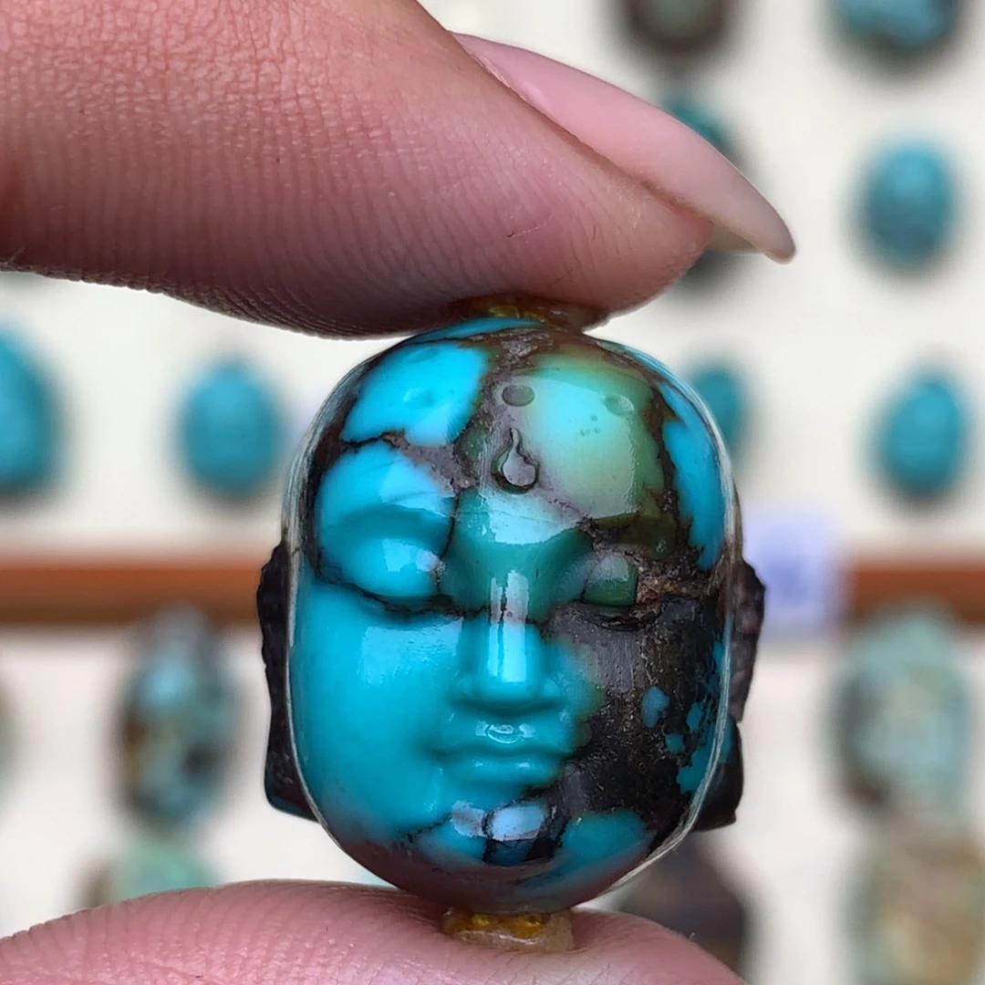 绿松石未镶嵌配饰