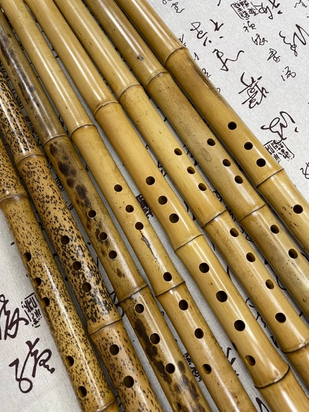 专业演奏级桂竹斑竹八孔通口洞箫南箫