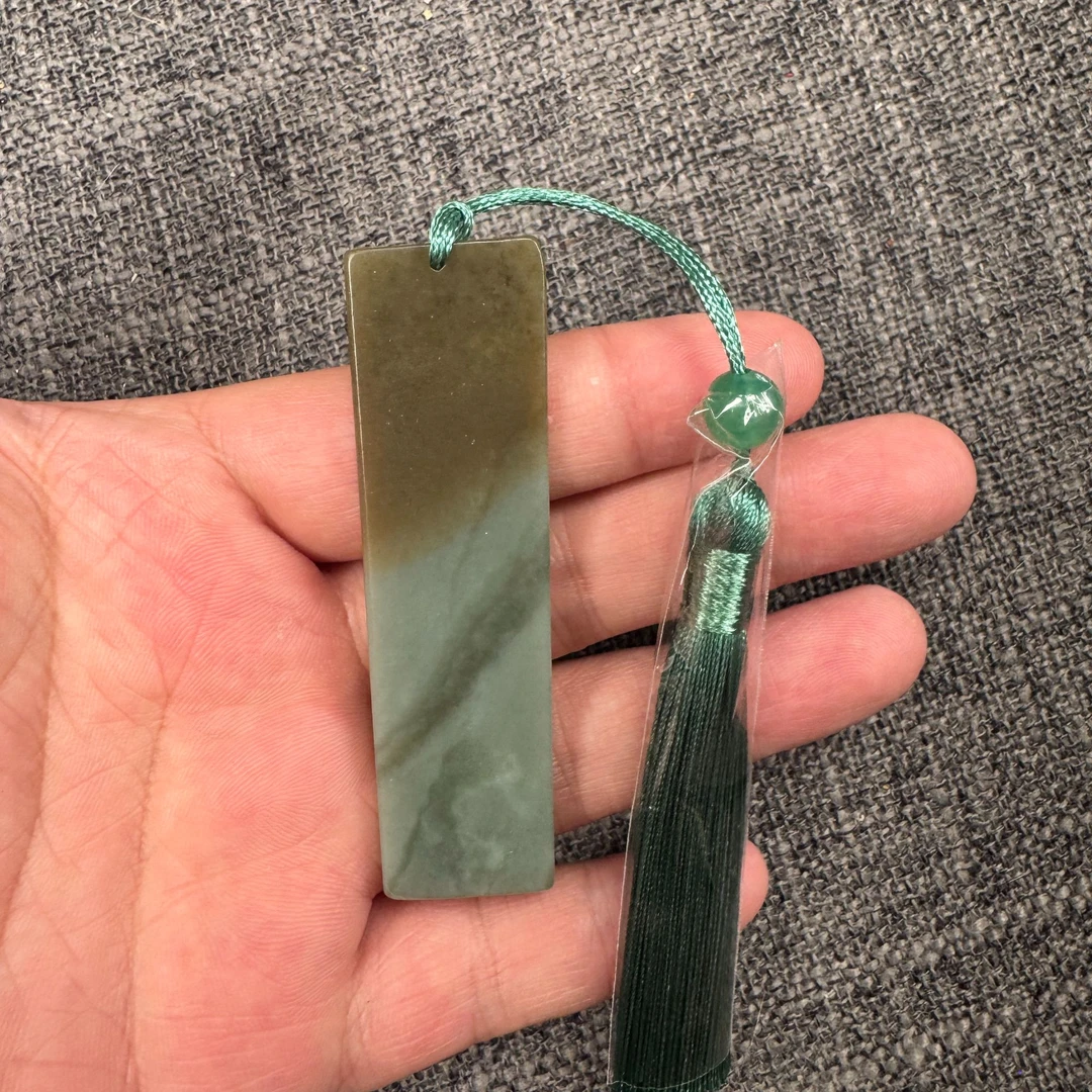 天然和田玉书签-12号