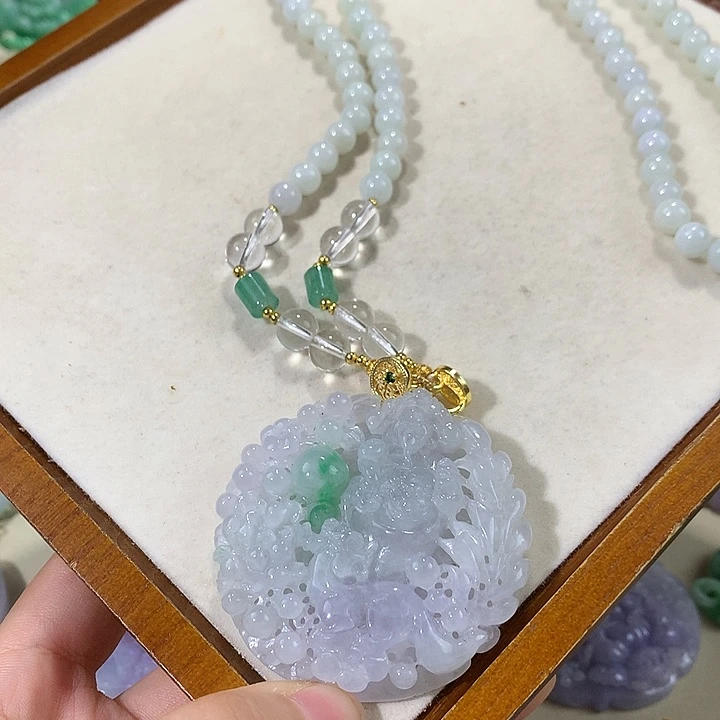 翡翠未镶嵌颈饰翡翠吊坠