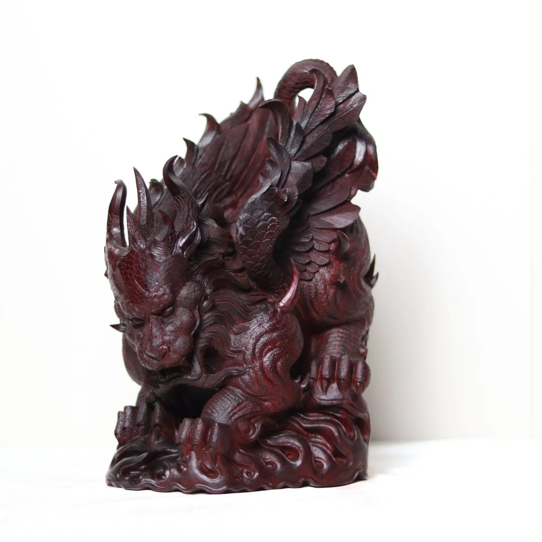 l27970 印度小叶紫檀-飞天貔貅