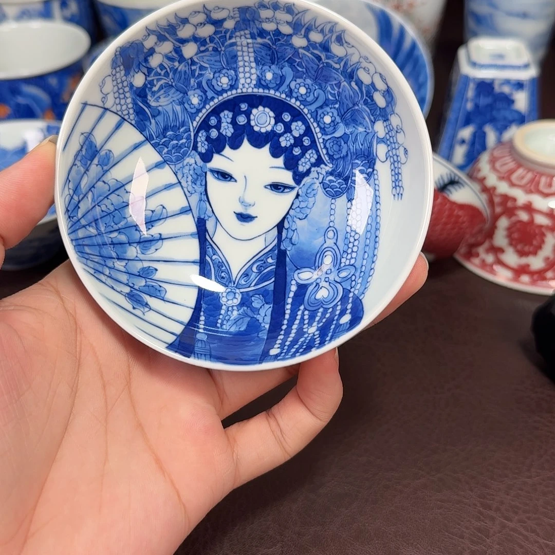“***”现代景德镇陶瓷杯