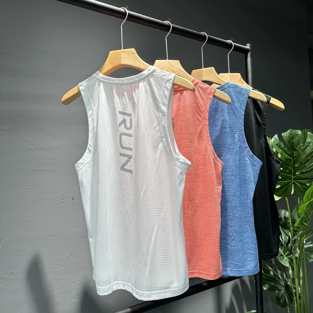 【2件装】运动健身背心男跑步宽松无袖坎肩户外速干透气篮球训练衣