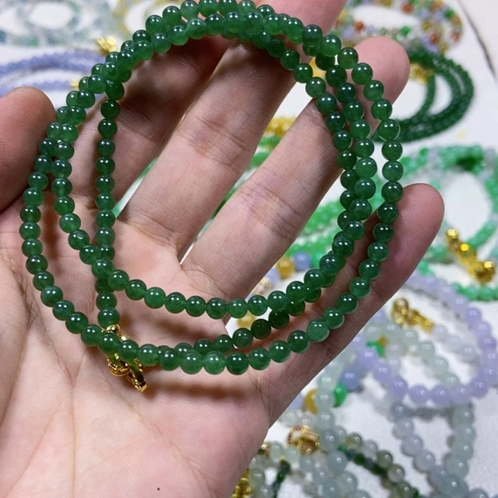 定制翡翠未镶嵌缅甸翡翠a货卡4.3