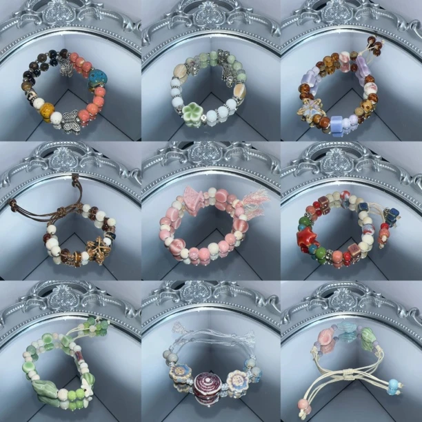 diy成品手串创意手链盲袋（专拆陶瓷款）