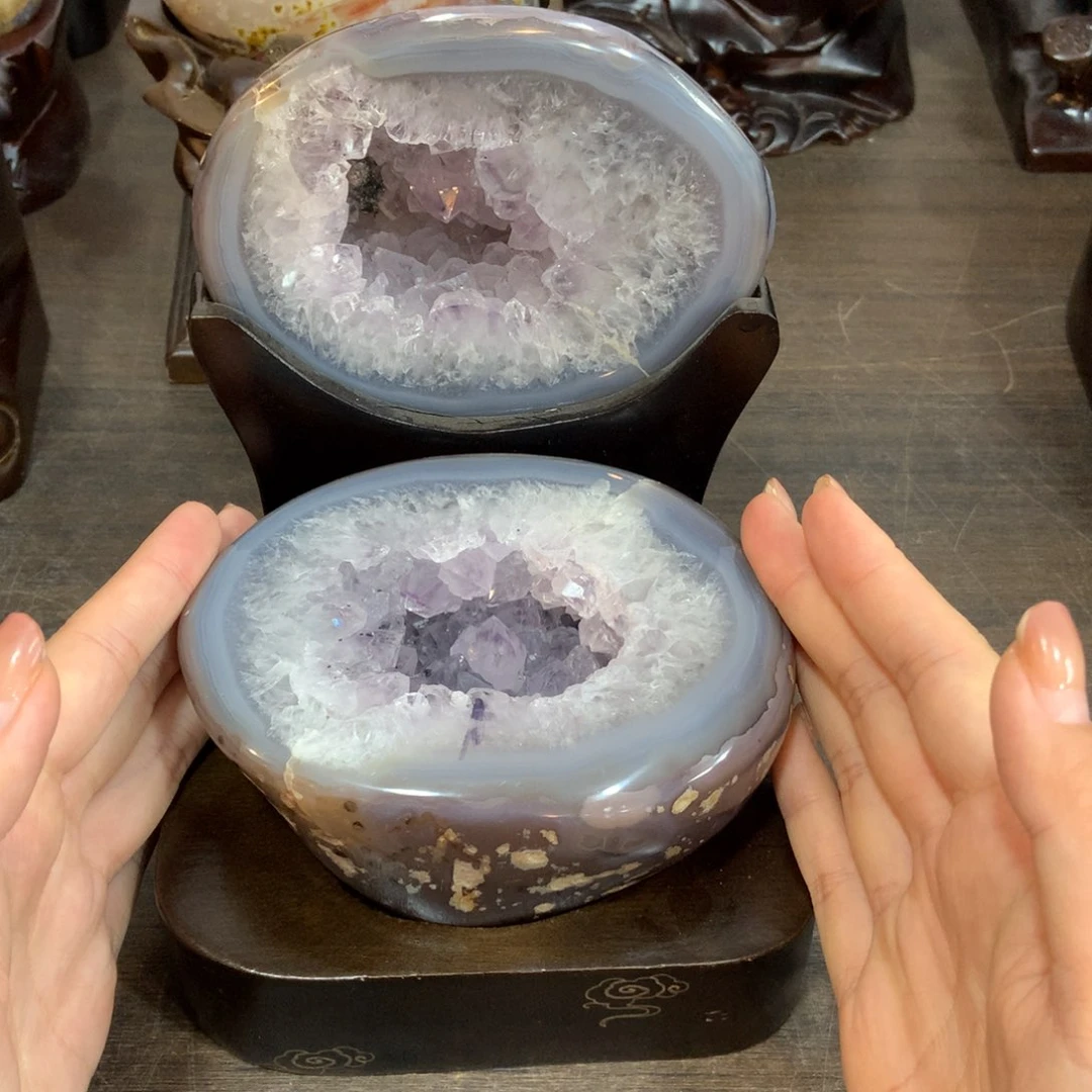 【闪购商品】水晶摆件未镶嵌轻微修补介意勿拍