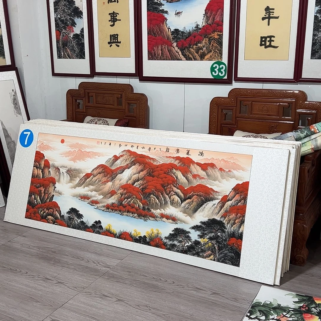 梦***圆国画手绘保证假一罚万