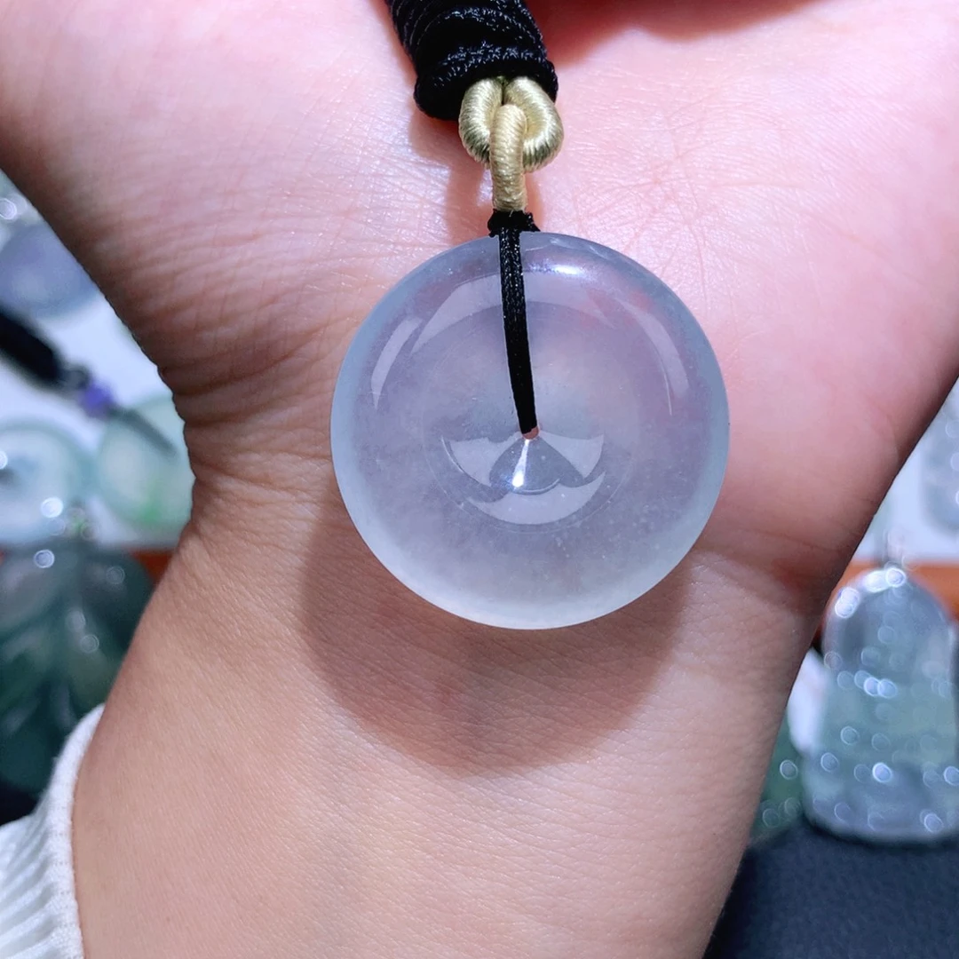 颈饰未镶嵌翡翠扣子