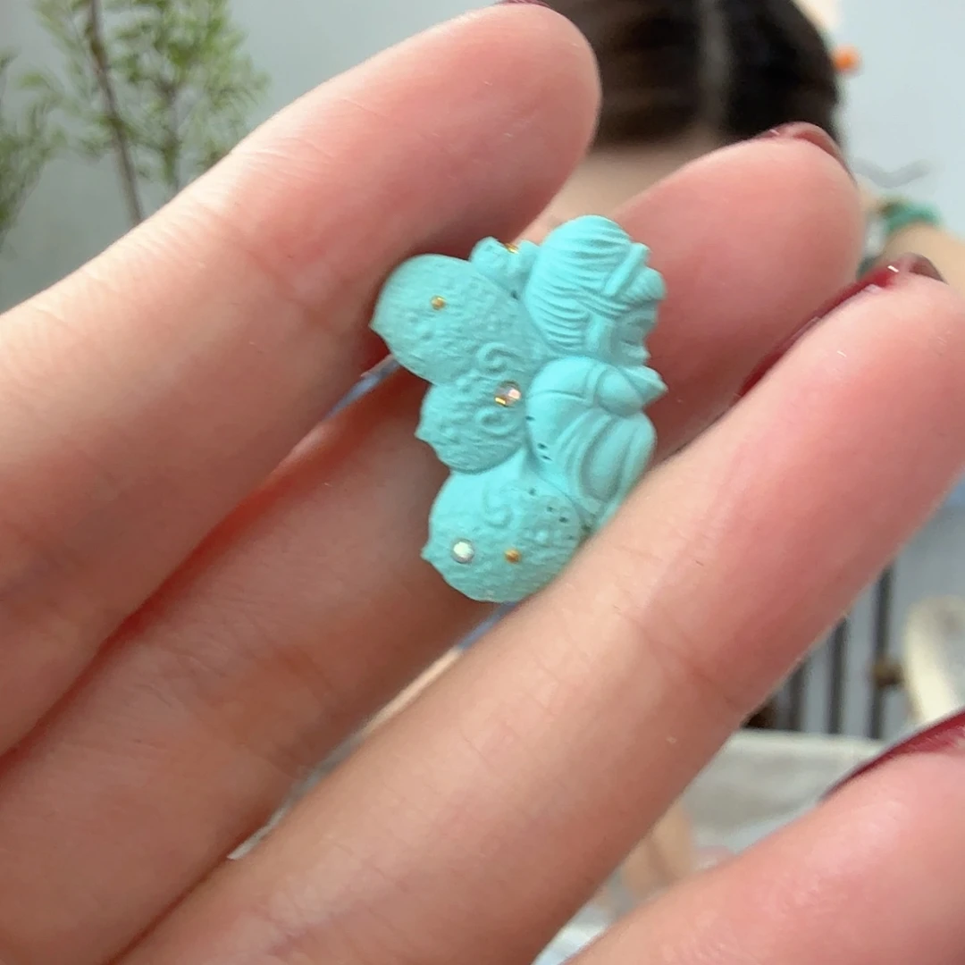 绿松石未镶嵌珠宝奇石