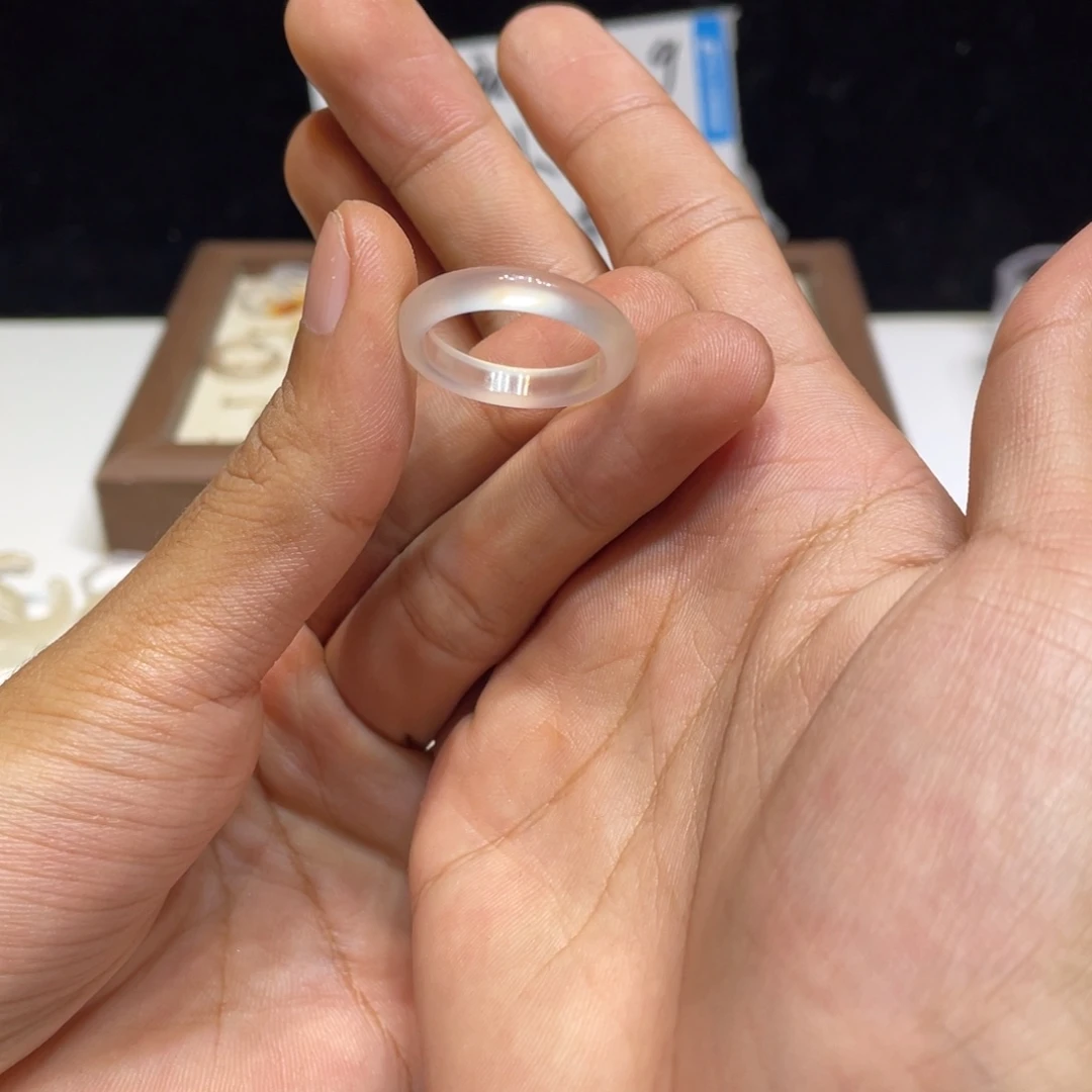 玛瑙/玉髓未镶嵌戒指22号港21