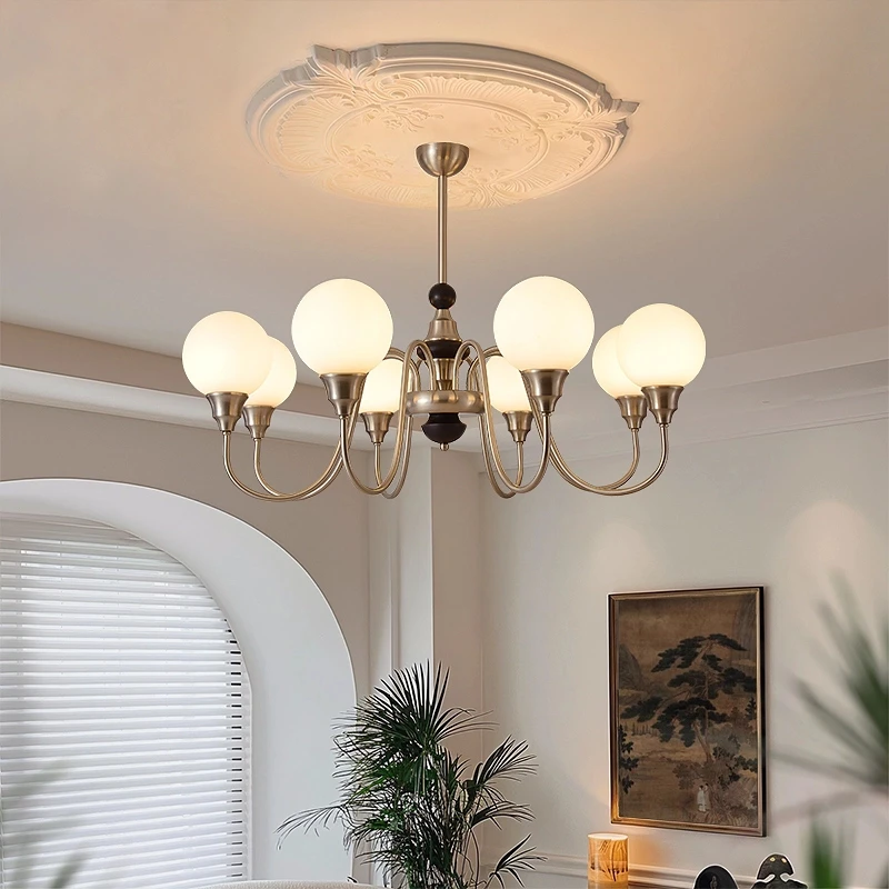 2025新款中古风客厅吊灯