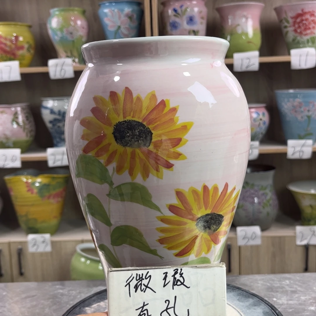 景德镇陶瓷花盆花盆