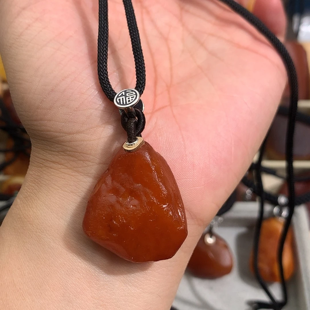 蜜蜡裸石未镶嵌你