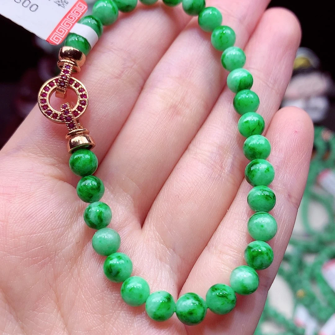 翡翠未镶嵌手链翡翠