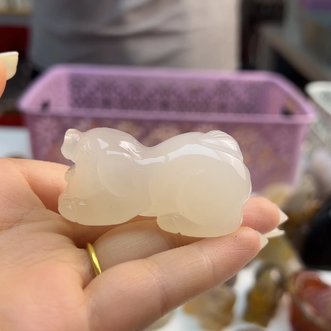 玛瑙/玉髓未镶嵌吊坠(不含链)