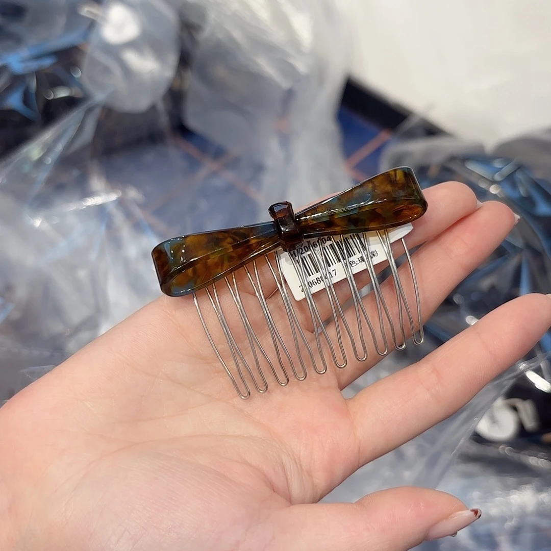 皮质铁合金发饰发夹