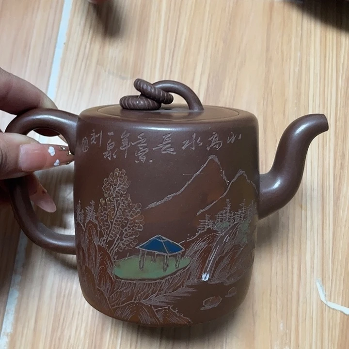 紫砂茶壶320cc宜兴紫砂壶