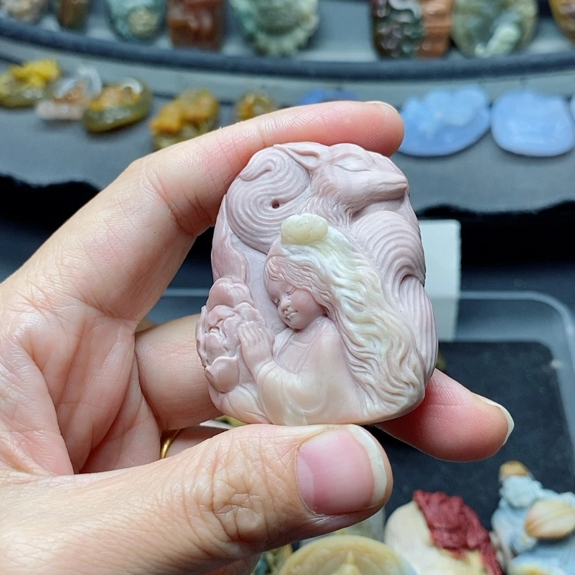 【闪购商品】定制石英质玉吊坠未镶嵌