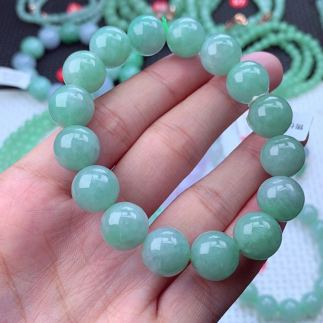 翡翠未镶嵌毛衣链