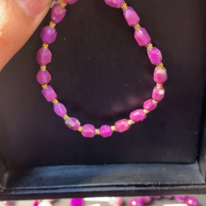 苏纪石（舒俱来）未镶嵌手链