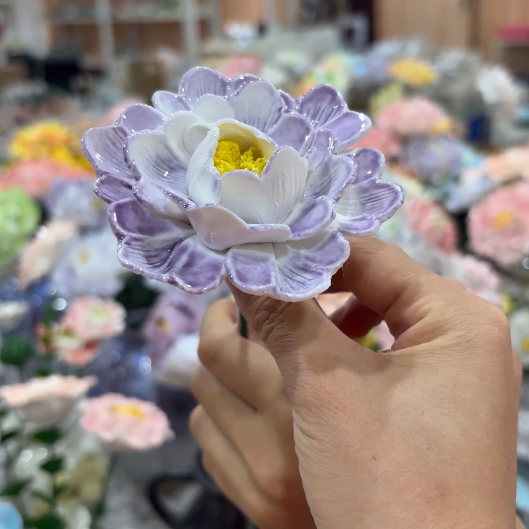 陶瓷花，20发货，退款拉黑
