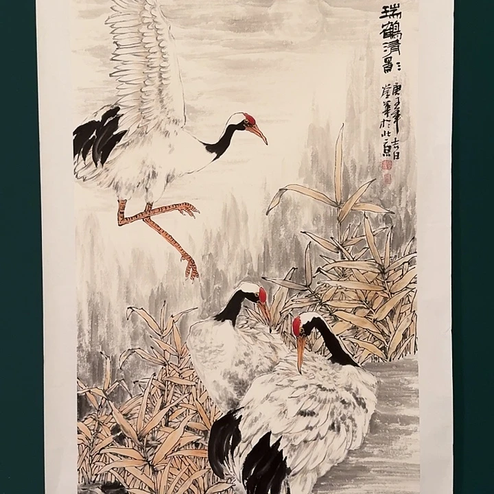 国画恽老师作品画作
