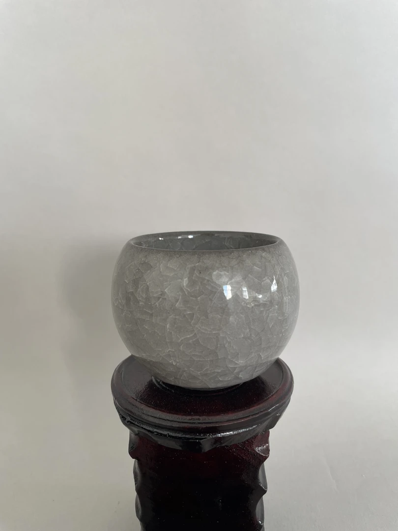 冰裂纹大号复古陶瓷禅定主人杯家用功夫茶具泡茶碗茶杯单个人使用