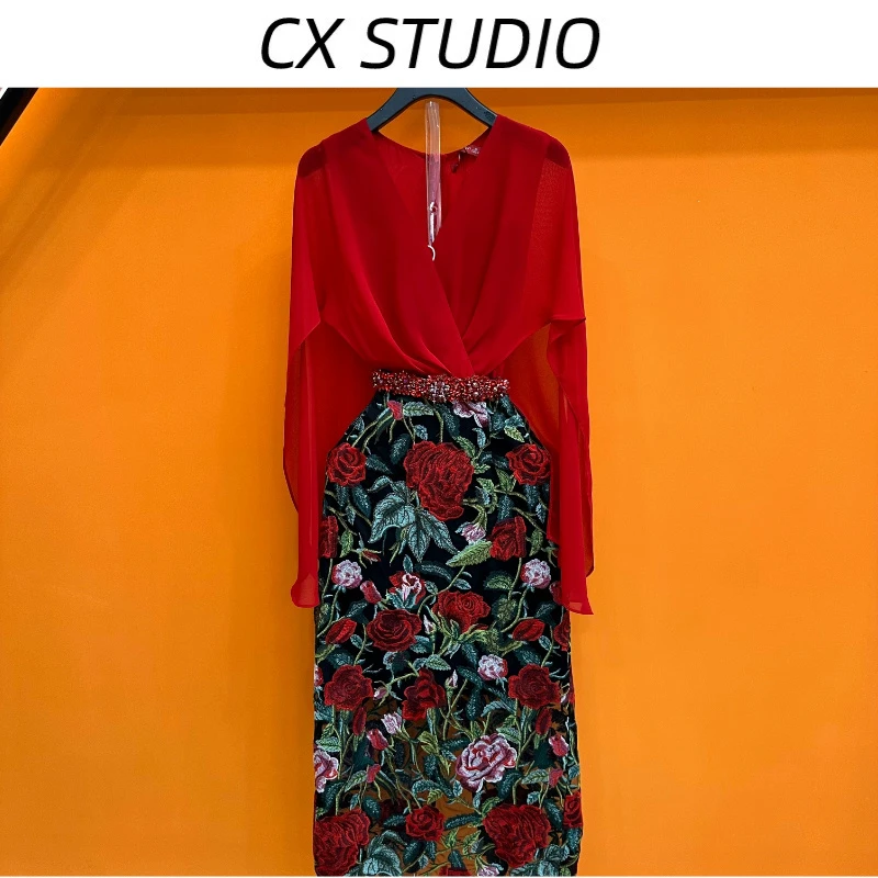 QC编码11 经典收腰轻奢时尚夏季连衣裙（定制女装）TG106