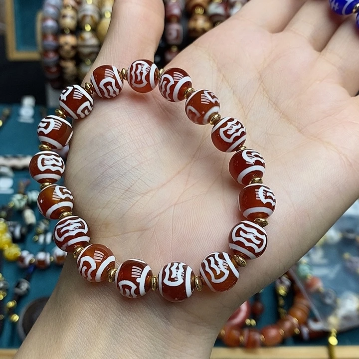 玛瑙/玉髓合金颈饰