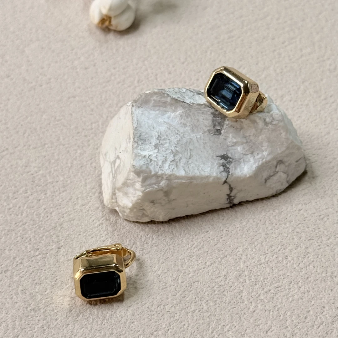 95新 DIOR/迪奥 【六六中古】孤品复古耳夹te3246