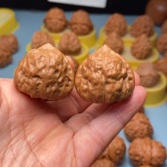 吊坠文玩核桃古蟾全品 32 32