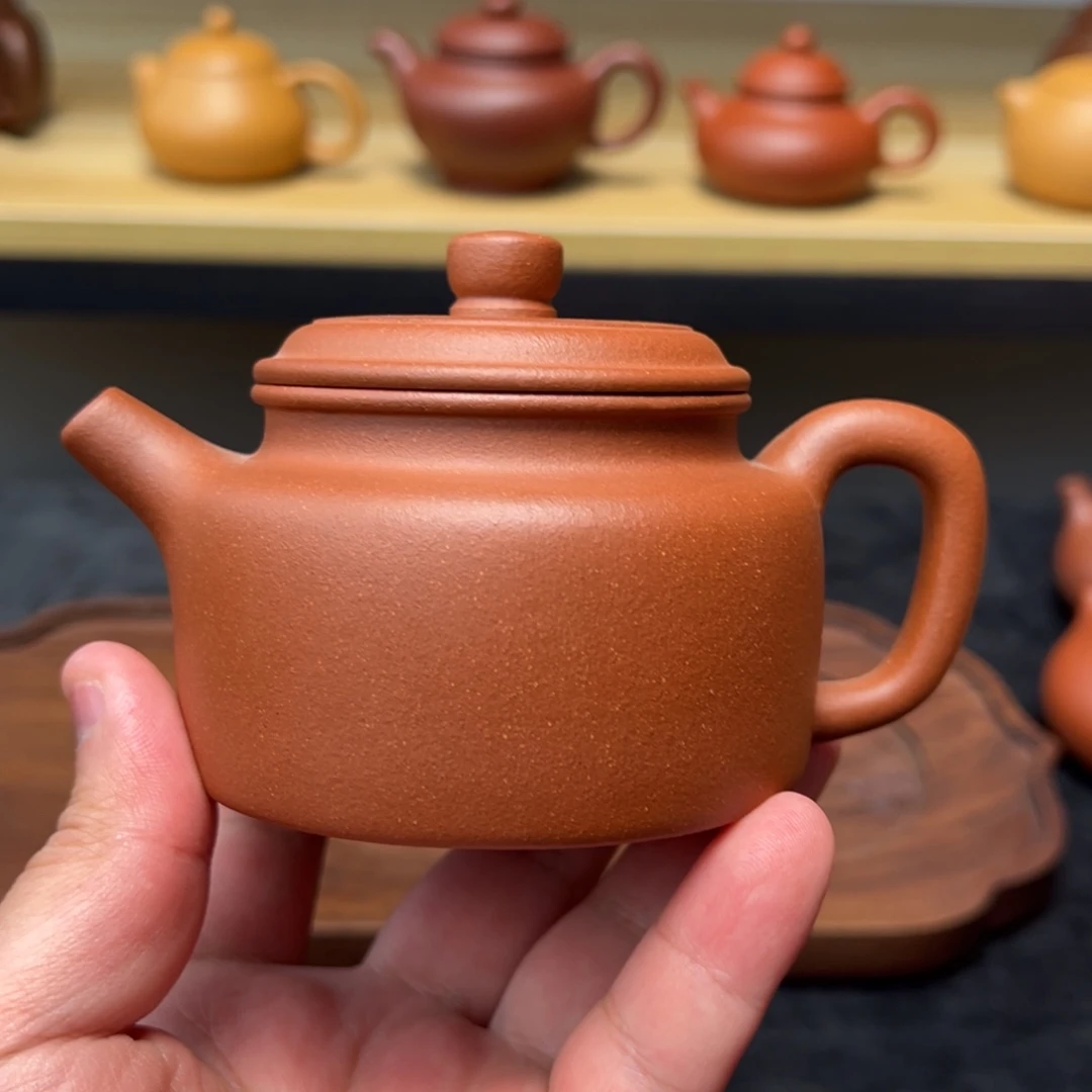 茶壶紫砂200cc红降坡德钟